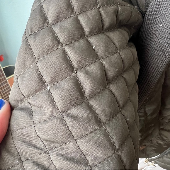 Me Jane Green Quilted Zip Up Jacket - Picture 4 of 9